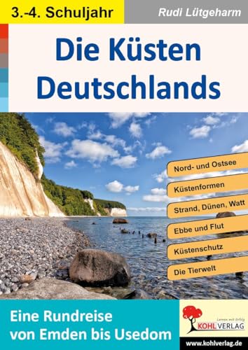 9783988410375: Die Ksten Deutschlands: Eine Rundreise von Emden bis Usedom: Eine Rundreise von Emden bis Sylt