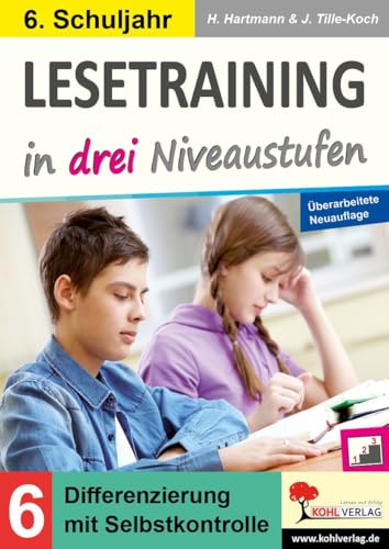 Beispielbild fr Lesetraining in drei Niveaustufen / Klasse 6: Differenzierung mit Selbstkontrolle (6. Schuljahr) zum Verkauf von Revaluation Books