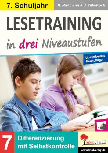 Beispielbild fr Lesetraining in drei Niveaustufen / Klasse 7: Differenzierung mit Selbstkontrolle (7. Schuljahr) zum Verkauf von Revaluation Books