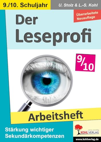 9783988411181: Der Leseprofi - Arbeitsheft / Klasse 9-10: Fit durch Lesetraining! (9.-10. Schuljahr)