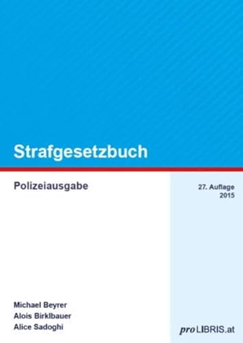 Beispielbild fr Strafgesetzbuch: Polizeiausgabe zum Verkauf von medimops