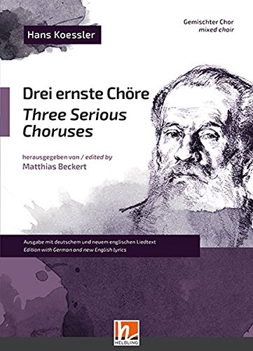 9783990355213: Drei ernste Chre / Three serious chor. (Sammlung): fr gemischten Chor a cappella