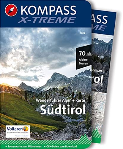 Beispielbild fr KOMPASS X-treme Wanderfhrer Sdtirol, 70 Alpine Touren zum Verkauf von Blackwell's