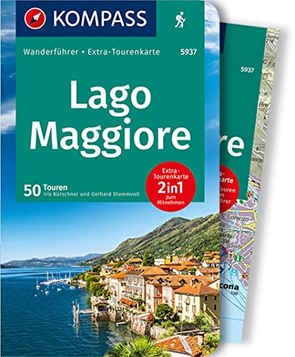 Beispielbild fr KOMPASS Wanderfhrer Lago Maggiore: Wanderfhrer mit Extra-Tourenkarte 1:60.000, 50 Touren, GPX-Daten zum Download. zum Verkauf von medimops