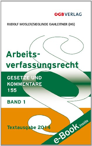 9783990460214: Arbeitsverfassungsrecht (f. sterreich). Bd.1