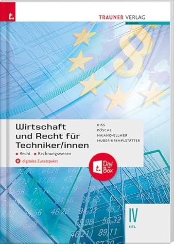 Beispielbild fr Wirtschaft und Recht fr Techniker/innen IV HTL + digitales Zusatzpaket zum Verkauf von medimops