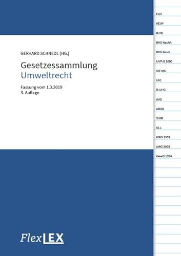 Stock image for Gesetzessammlung Umweltrecht: Fassung vom 1.3.2019 for sale by medimops