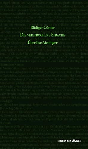 Stock image for Die versprochene Sprache -Language: german for sale by GreatBookPrices