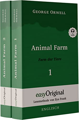 Beispielbild fr Animal Farm / Farm der Tiere - 2 Teile (Buch + 2 MP3 Audio-CD) - Lesemethode von Ilya Frank - Zweisprachige Ausgabe Englisch-Deutsch zum Verkauf von Blackwell's