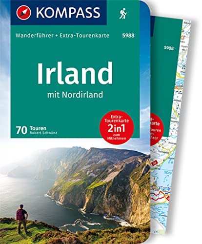 Stock image for KOMPASS Wanderfhrer Irland mit Nordirland -Language: german for sale by GreatBookPrices