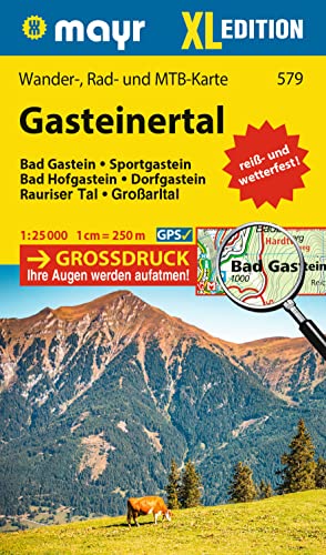 Beispielbild fr Mayr Wanderkarte Gasteinertal XL 1:25.000 zum Verkauf von Blackwell's