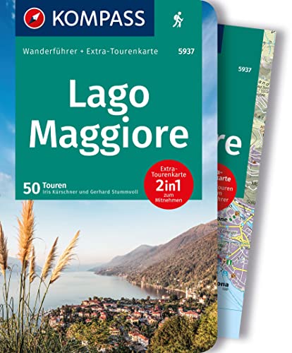 Stock image for KOMPASS Wanderfhrer Lago Maggiore, 50 Touren: mit Extra-Tourenkarte, GPX-Daten zum Download for sale by Revaluation Books