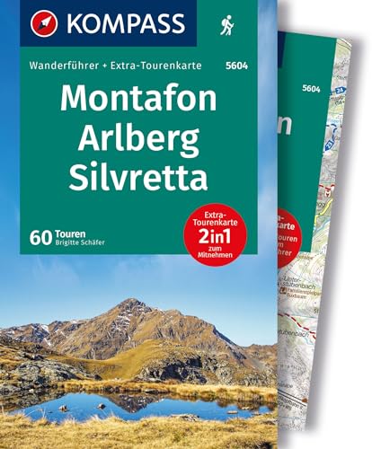 Beispielbild fr KOMPASS Wanderfhrer Montafon, Arlberg, Silvretta, 60 Touren mit Extra-Tourenkarte zum Verkauf von Blackwell's