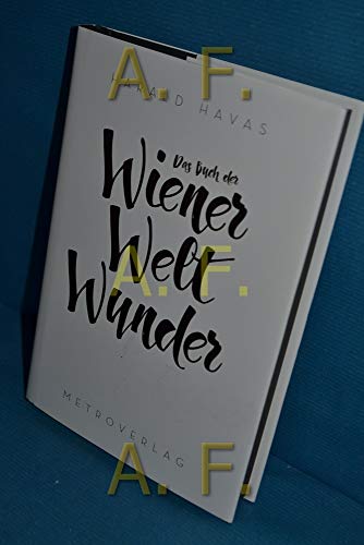 Beispielbild fr Das Buch der Wiener Weltwunder zum Verkauf von medimops