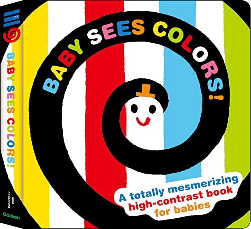 Stock image for Baby Sees Colors : A Totally Mesmerizing High-Contrast Book for Babies for sale by Better World Books