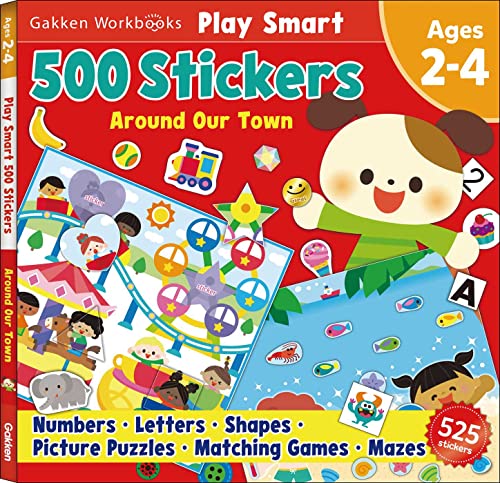 Stock image for Play Smart 500 Stickers Around Our Town (Paperback) for sale by Grand Eagle Retail