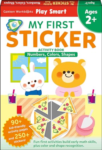 Stock image for Play Smart My First Sticker Numbers, Colors, Shapes 2+ (Paperback) for sale by Grand Eagle Retail