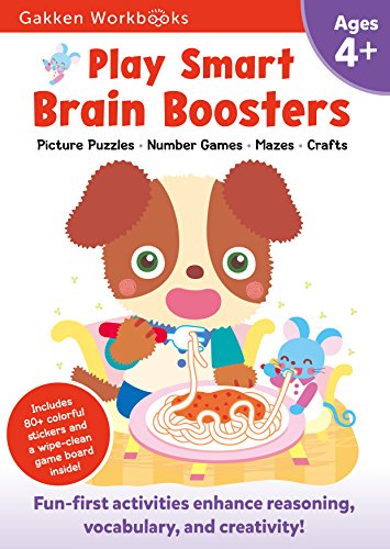 Beispielbild fr Play Smart Brain Boosters Age 4+: At-home Activity Workbook zum Verkauf von SecondSale