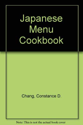 9784079753005: Japanese Menu Cookbook
