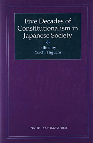 9784130370226: Five Decades of Constitutionalism in Japanese Society