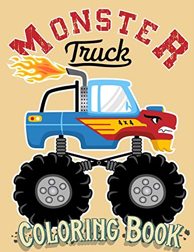 Stock image for Monster Truck Coloring Book: For Kids Ages 4-8 Big Print Unique Drawing of Monster Truck, Cars, Trucks, uscle Cars, SUVs, Supercars and more Popular for sale by GreatBookPrices