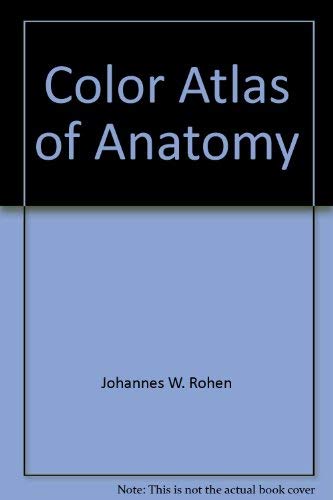 Beispielbild fr Color Atlas of Anatomy zum Verkauf von Irish Booksellers