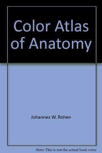 Imagen de archivo de Color Atlas of Anatomy a la venta por Irish Booksellers