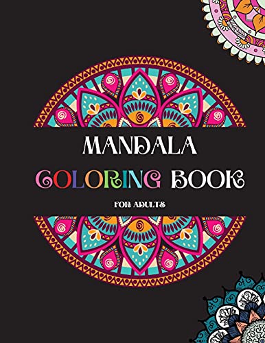 Stock image for Mandala Coloring Book: An Adult Coloring Book With Beautiful And Amazing Selection of Stress Relieving and Relaxing Mandalas for sale by Buchpark