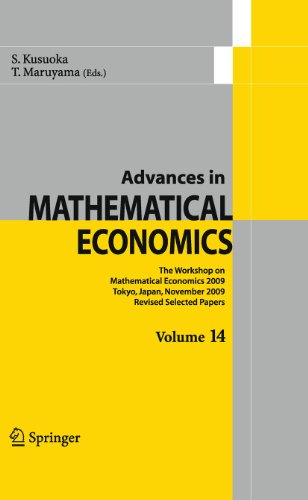 Imagen de archivo de Advances In Mathematical Economics: The Workshop On Mathematical Economics 2009 Tokyo, Japan, November 2009 Revised Selected Papers a la venta por Basi6 International