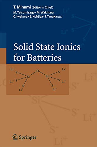 9784431546856: Solid State Ionics for Batteries