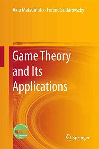 Beispielbild fr Game Theory and Its Applications zum Verkauf von Buchpark