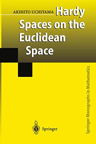 Stock image for Hardy Spaces on the Euclidean Space for sale by Books Puddle