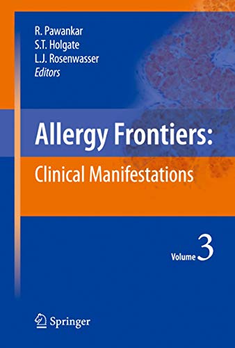 Stock image for Allergy Frontiers: Clinical Manifestations, Vol-3 for sale by Basi6 International