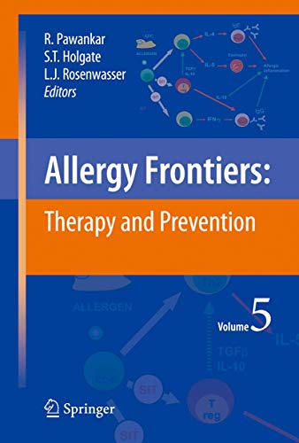 Stock image for Allergy Frontiers:Therapy and Prevention for sale by Buchpark