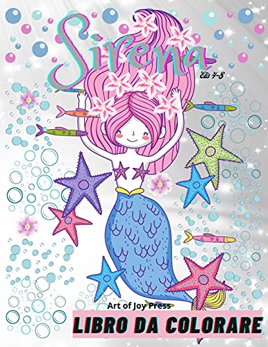 Stock image for Sirena Libro da Colorare et 4-8: - Incredibili 60 disegni da colorare per bambini e bambine con sirene carine e i loro amici &#9474; Libro di attivit for sale by Buchpark
