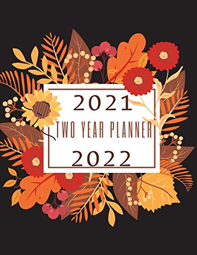 9784556938567: 2021 2022: Two Year Planner: Weekly and Monthly:Jan 2021 - Dec 2022 Calendar Appointment Book | Calendar View Spreads | 24 Month Planner (8,5 x 11) Large Size: Two Year Planner