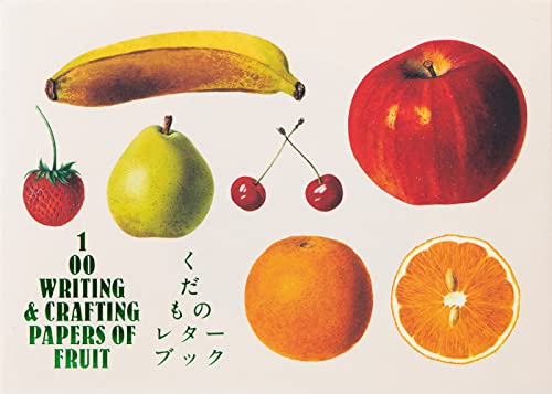 Imagen de archivo de 100 WRITING CRAFTING PAPERS OF FRUIT (PIE 100 Writing Crafting Paper Series) (Japanese Edition) a la venta por Front Cover Books