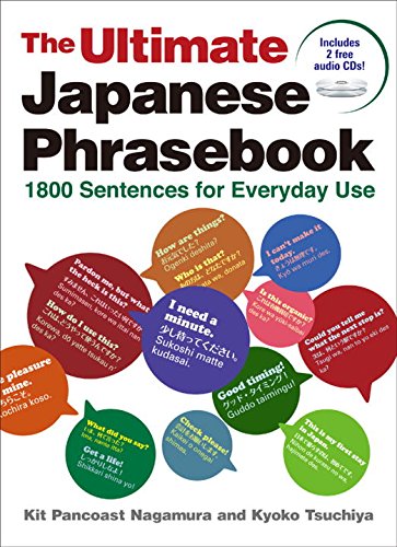 Stock image for The Ultimate Japanese Phrasebook: 1800 Sentences for Everyday UseIncl. CD for sale by Irish Booksellers