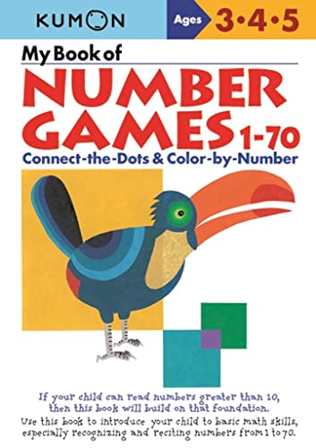 Imagen de archivo de My Book Of Number Games 1-70 (Kumon Workbooks) a la venta por Ergodebooks