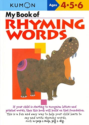 Beispielbild fr My Book Of Rhyming Words (Kumon Workbooks) zum Verkauf von SecondSale
