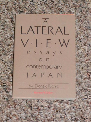 9784789003650: A lateral view: Essays on contemporary Japan