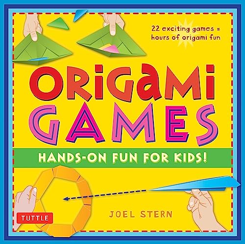 Beispielbild fr Origami Games: Hands-On Fun for Kids!: Origami Book with 22 games, 21 Foldable Pieces: Great for Kids and Parents zum Verkauf von SecondSale