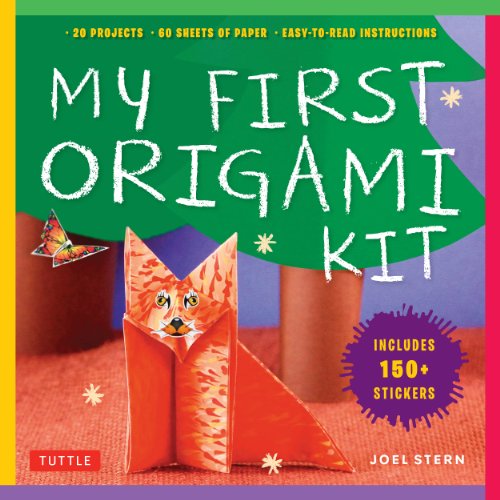 Stock image for My First Origami Kit: [Origami Kit with Book, 60 Papers, 150 Stickers, 20 Projects] [With Sticker(s) and Origami Paper] for sale by ThriftBooks-Atlanta