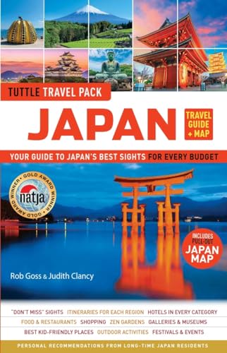 Stock image for Japan Travel Guide + Map: Tuttle Travel Pack: Your Guide to Japan's Best Sights for Every Budget (Includes Pull-out Japan Map) (Tuttle Travel Guide & Map) for sale by The Maryland Book Bank