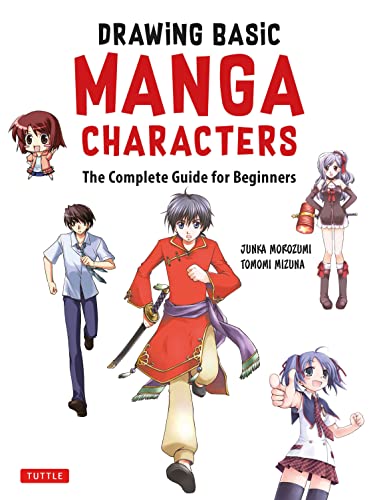 9784805315101: Drawing Basic Manga Characters: The Complete Guide for Beginners (The Easy 1-2-3 Method for Beginners)