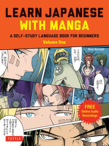 9784805316894: Learn Japanese with Manga Volume One: A Self-Study Language Book for Beginners - Learn to read, write and speak Japanese with manga comic strips! (free online audio)