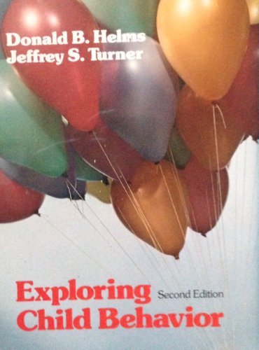 9784833700412: Exploring Child Behaviour