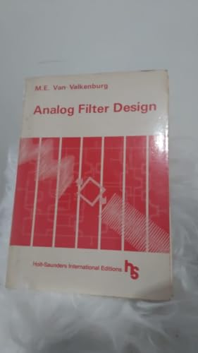 9784833700917: Analogue Filter Design