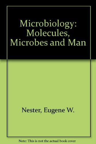 Stock image for Microbiology: Molecules, Microbes and Man for sale by Phatpocket Limited