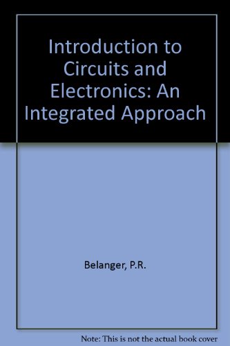 9784833702713: Introduction to Circuits and Electronics: An Integrated Approach